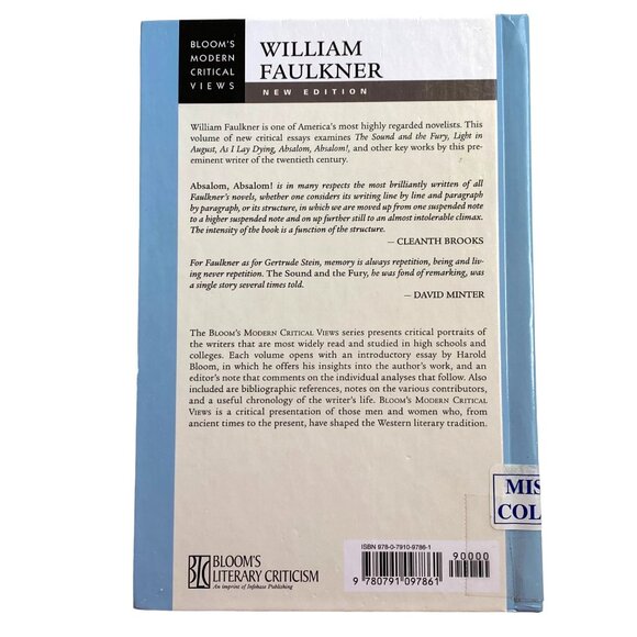 William Faulkner Review Hardcover Book Lot of 2 Mississippi American Literature - Picture 8 of 13